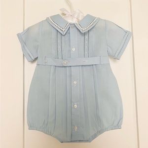 Feltman Bros blue romper.